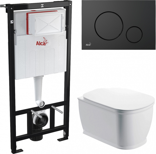 �������� ������ ��������� BelBagno Prado BB10150CH � ������� + ����������� AlcaPlast Sadromodul AM101/1120-0001 + ������ ����� AlcaPlast THIN M678 ������ �������