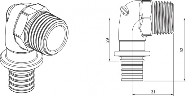 �������� Rehau Rautitan 25-R3/4 RX+ �������� ������