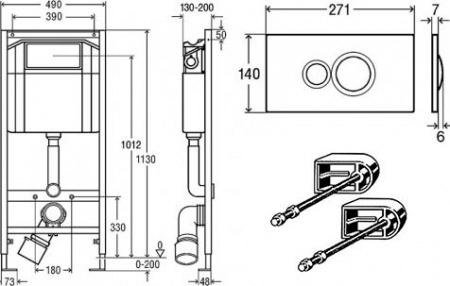 ������� ����������� ��� �������� Viega Eco plus 713386 ��������� + ������ �����