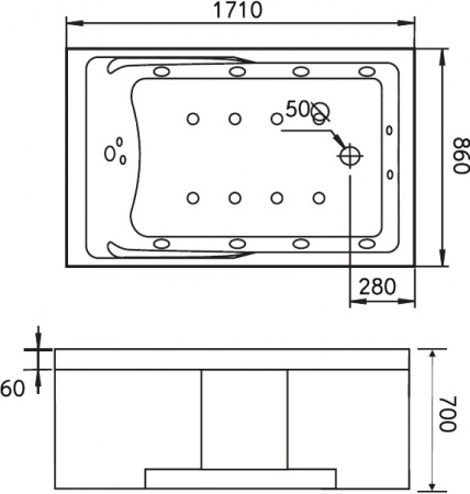 ��������� ����� Gemy G9066 II K R 170x90