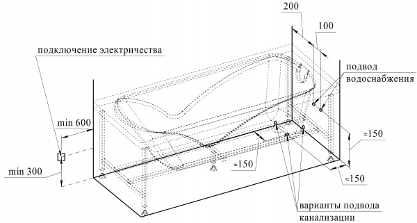 ��������� ����� Radomir Vannesa Massage ������� 2-75-2-0-9-205� 170�70, � �������� � �������, �������