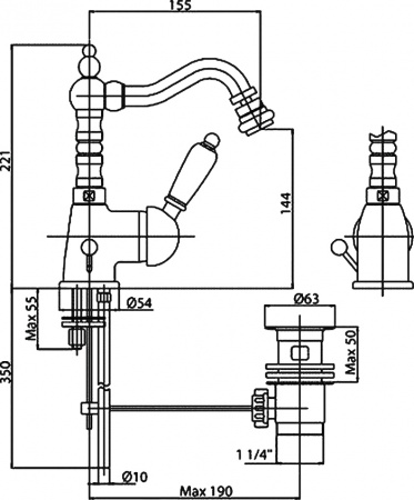 ��������� Cezares Elite ELITE-BSM2-01-Bi ��� ����
