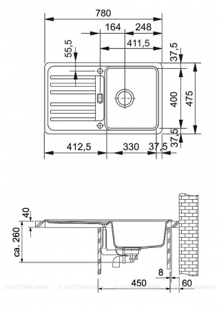 ����� �������� Franke Euroform EFG 614-78 �������