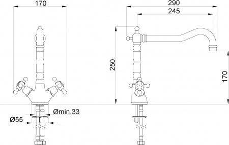 ��������� Migliore Revival ML.CUC-451.BR ��� �������� �����, ������