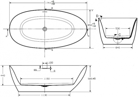 ��������� ����� Art&Max Bologna AM-BOL-1785-850 175�85