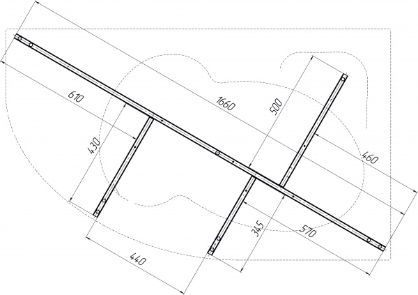 ��������� ����� 1MarKa Diana 150x90 L