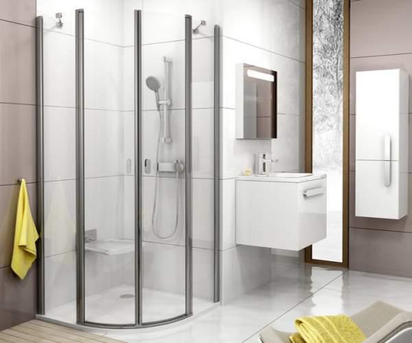 ������� ������ Ravak Chrome CSKK4-90 Transparent, ������� �����