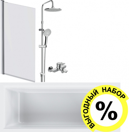 ��������� ����� AM.PM Gem 170�70 � ������� ���������� + ������ W90BS-D080-140 + ���������� AM.PM �� 30 ���� �������� �� �����������