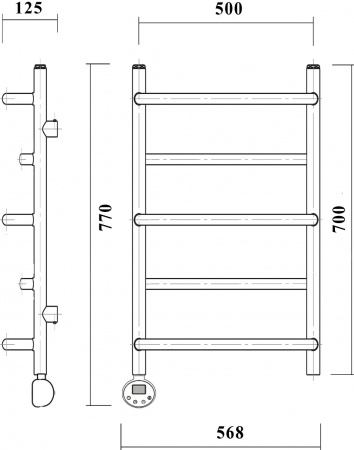 ����������������� ������������� Domoterm ����� �5 50x70, ����, L
