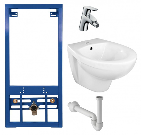 ��������  ���� ��������� Jacob Delafon Patio E4189 + ������� ����������� ��� ���� Cersanit Link P-IN-BI-LINK + ��������� Hansgrohe Focus E2 31920000 �