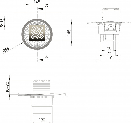   Berges Wasserhaus Zentrum Antik 092465 15 