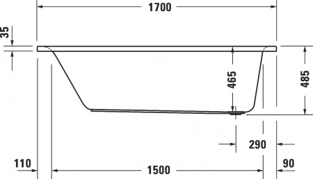 ��������� ����� Duravit D-Neo 170�70