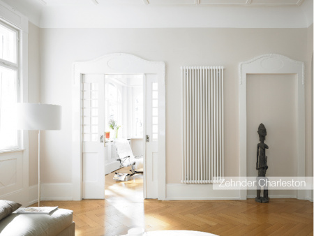 �������� �������� ������������ Zehnder Charleston 2180/04 1270 RALL 9016 2-� ���������  ����������� ������� 3/4