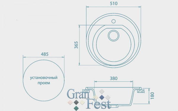 ����� �������� GranFest Rondo GF-R510 ������