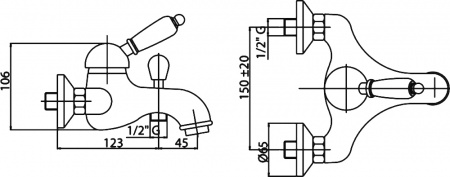 ��������� Cezares Vintage VINTAGE-VM-01-Sw ��� ����� � �����
