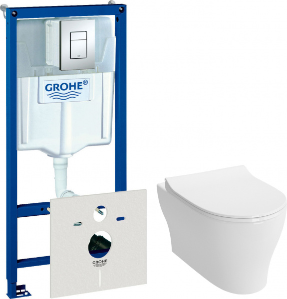 ��������  ������� ����������� ��� �������� Grohe Rapid SL 38775001 4 � 1 � ������� ����� + ���� ��� ������� ���������� VitrA Bella 4449B003-0101 + ���