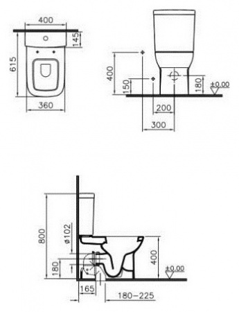 ������-������� VitrA S20 9800B003-7204