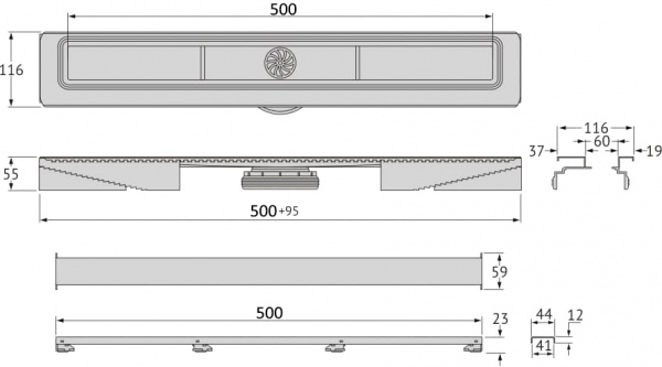   Berges Wasserhaus C1 Norma 095136 50 , 