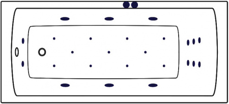 ��������� ����� Excellent Aquaria WAEX.AQU17.ULTRA 170x75