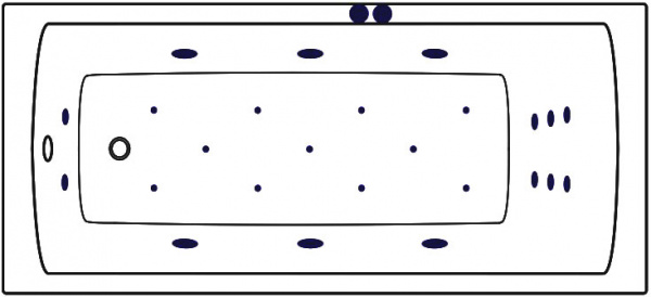 ��������� ����� Excellent Aquaria WAEX.AQU17.ULTRA 170x75