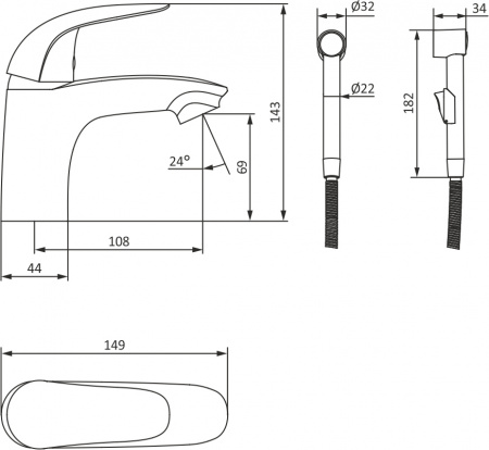 ��������� Damixa Palace Bit 310300000 ��� ��������, � ������������� �����, ����