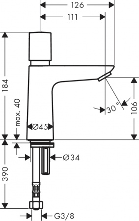���� Hansgrohe Talis E 71719000 ��� ��������, ����