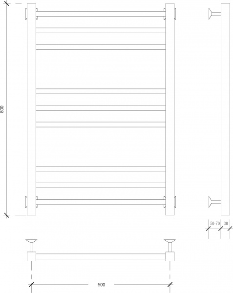 ����������������� ������� Secado ������ 80x50, ������ �������