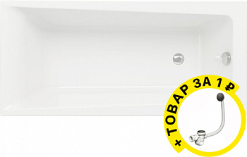 ��������� ����� Cersanit Lorena 150x70 ������ ����� + ����-�������