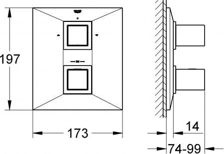 ��������� Grohe Allure Brilliant 19792000 ��� ����� � �����