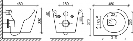 ������ ��������� Ceramica Nova Forma CN3011