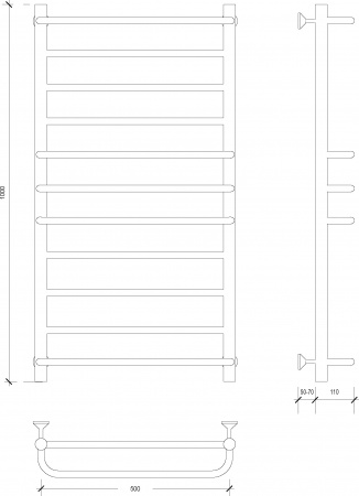 ����������������� ������� Secado ������ 2 100x50, ������ �������