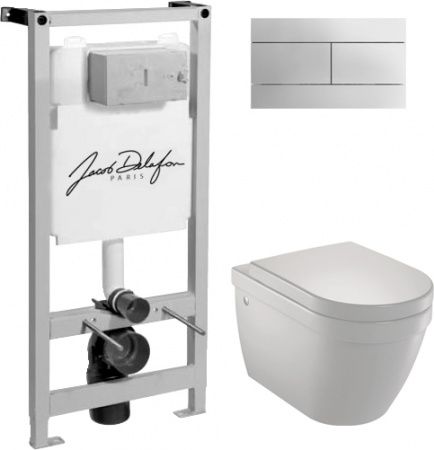 ��������  ������� ����������� ��� �������� Jacob Delafon E5504-NF + ���� ��� ������� ���������� Jacob Delafon Rodin EDC102-00 + ������ ����� Jacob Del