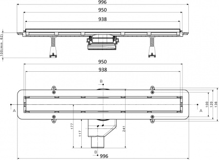   Pestan Confluo Frameless Line 950 gold