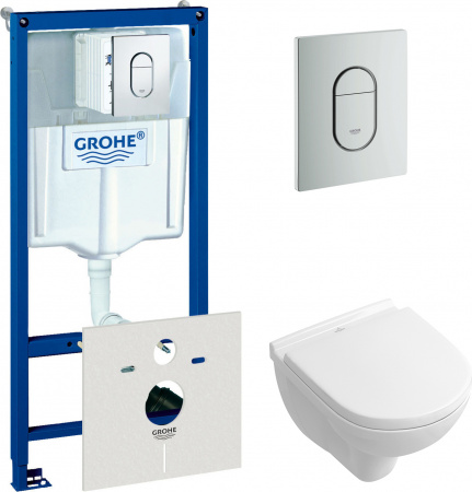 ��������  ������� ����������� ��� �������� Grohe Rapid SL 38929000 4 � 1 � ������� ����� + ������ ��������� Villeroy & Boch O.novo 5688 H1 01 alpin, �