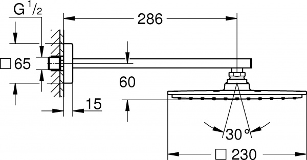 ������� ��� Grohe Rainshower Allure 230 26064000