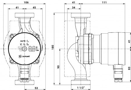 �������������� ����� Stout Mini 25/40-180