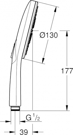 ������� ����� Grohe Rainshower SmartActive 26574LS0 ����� ����