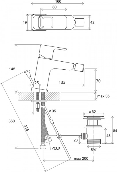 ��������� Ravak 10� TD 055.00 ��� ����