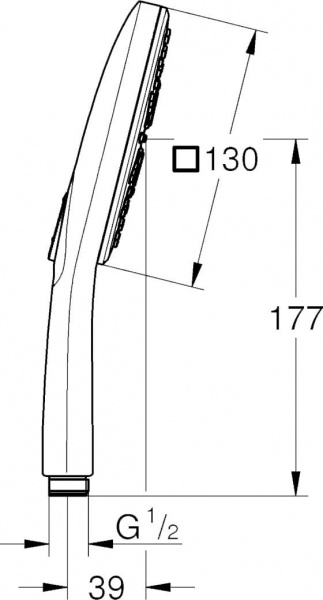 ������� ����� Grohe Rainshower SmartActive 26551LS0 ����� ����