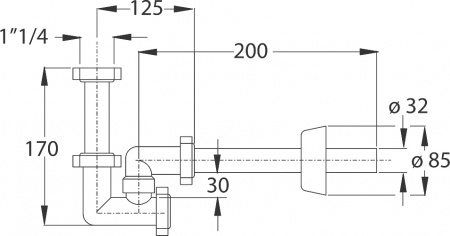   Bonomini Bazooka 2314CP32B0WZ