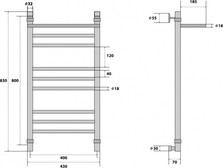 ����������������� ������� Energy Prestige Modus 80x40