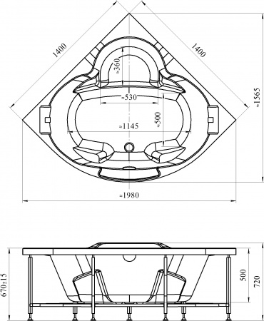 ��������� ����� Radomir �������� 2 1-01-0-0-1-038 140x140, � ��������������