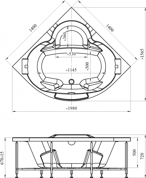 ��������� ����� Radomir �������� 2 1-01-0-0-1-038 140x140, � ��������������