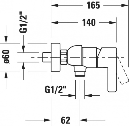 ��������� Duravit D-Neo DE4230000010 ��� ����
