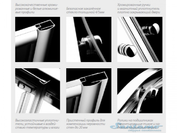 ������� ������ Radaway Twist DW+S 80 ���������� ������