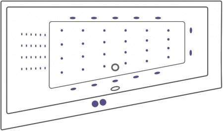 ��������� ����� Excellent Sfera WAEX.SFL17.NANO 170x100 L