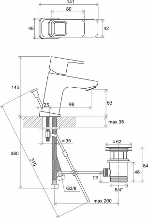 ��������� Ravak 10� TD 011.00 ��� ��������