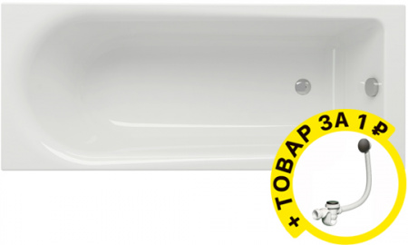 ��������� ����� Cersanit Flavia 170x70 + ����-�������