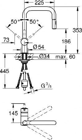 ��������� Grohe Minta 32322DC2 ��� �������� �����