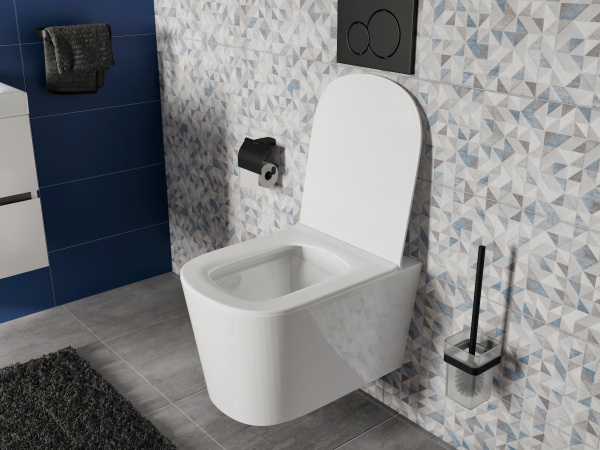 �������� ������ ��������� Aquanet Betto 2.0 W rimless + ������� ����������� ��� �������� Geberit Duofix 458.133.21.1 � ������� �����